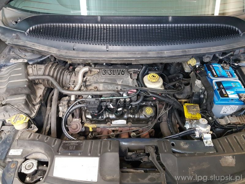 Instalacja LPG Chrysler Grand Voyager 3.3 AWD Lovato