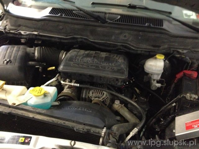 Instalacja LPG Dodge Ram 1500 4,7 V8