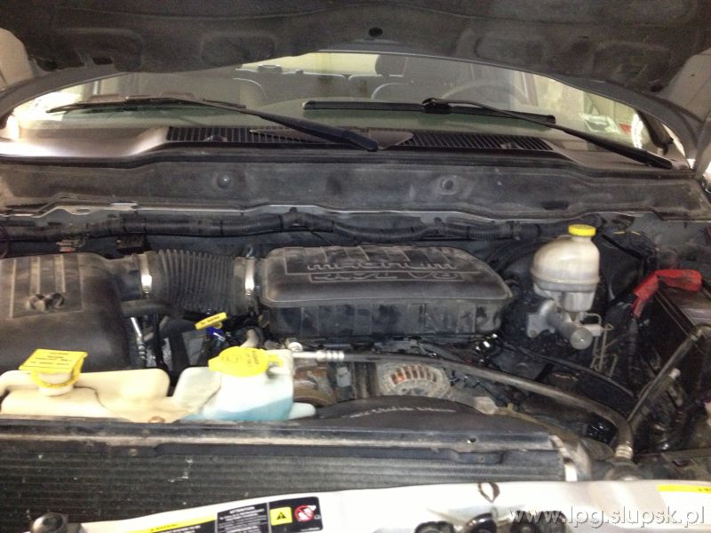Instalacja LPG Dodge Ram 1500 4,7 V8