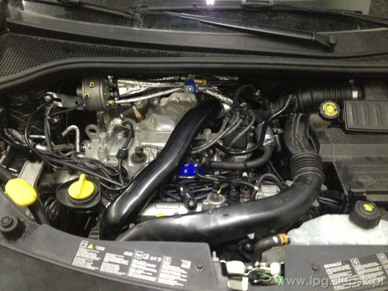 Instalacja LPG Renault Clio 1.2 TCE Turbo