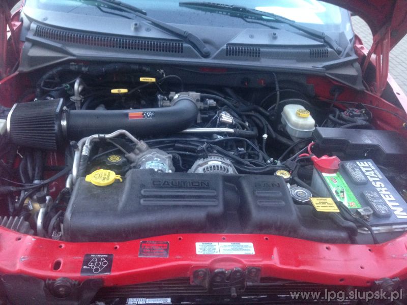 Instalacja LPG Dodge Durango 4,7 V8