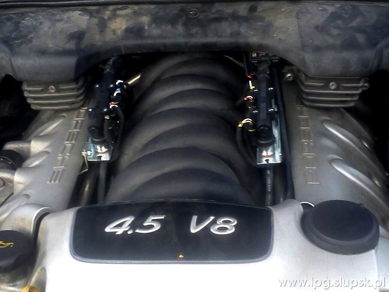 Instalacja LPG Porsche Cayenne 4,5 V8 LPG TECH