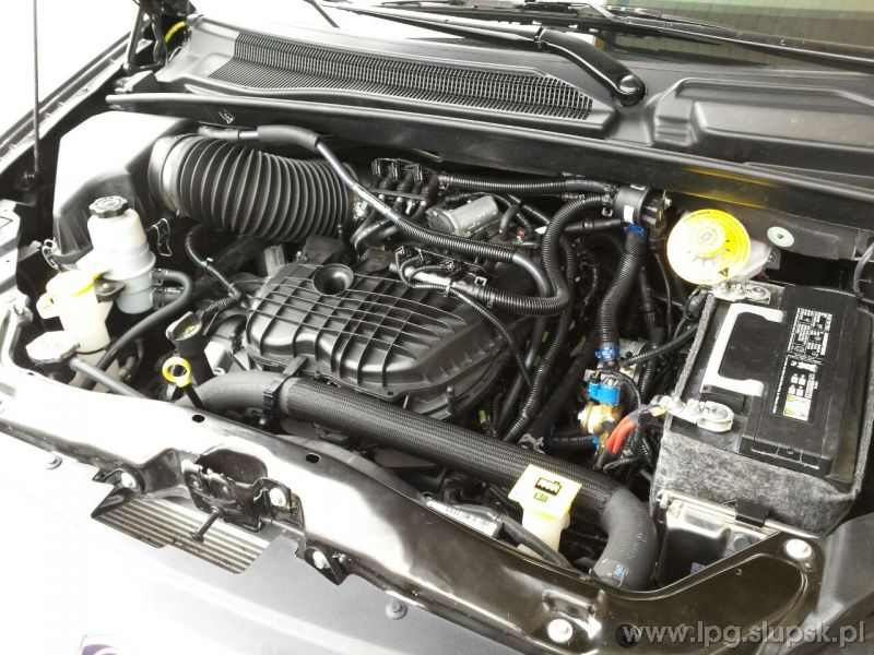 Instalacja LPG Chrysler Town & Country 3,6 V6 Pentastar